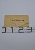 Louis Vuitton Dust Bag Storage Pouch Flap Yellow Logo Authentic 30x14