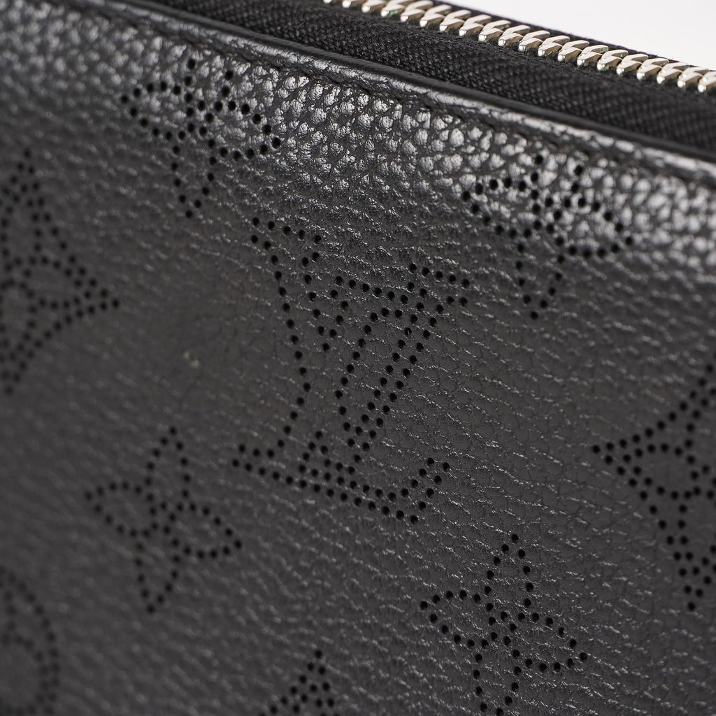Louis Vuitton Monogram Mahina Zippy Zip-Around Wallet M61867 Noir 03T022500009