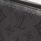 Louis Vuitton Monogram Mahina Zippy Zip-Around Wallet M61867 Noir 03T022500009