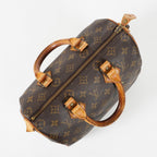 Authentic Louis Vuitton Monogram Speedy 25 M41528 Handbag vintage 03A186234827