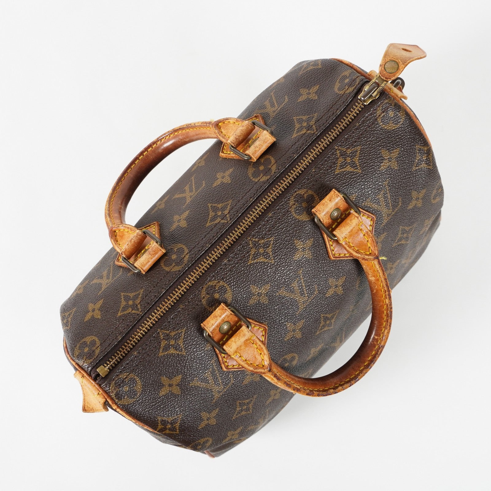 Authentic Louis Vuitton Monogram Speedy 25 M41528 Handbag vintage 03A186234827