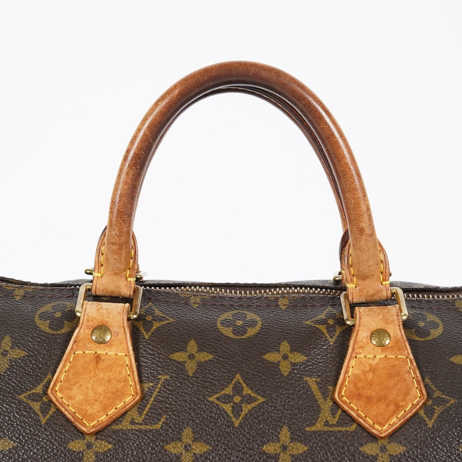 Louis Vuitton Speedy 30 M41526 Monogram Canvas Hand Boston Bag Used 08E135060007