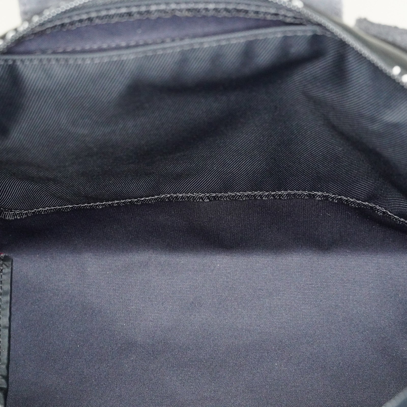 Longchamp Le Pliage 2Way Top Handle Bag 28cm Black Nylon Used 08E141320007