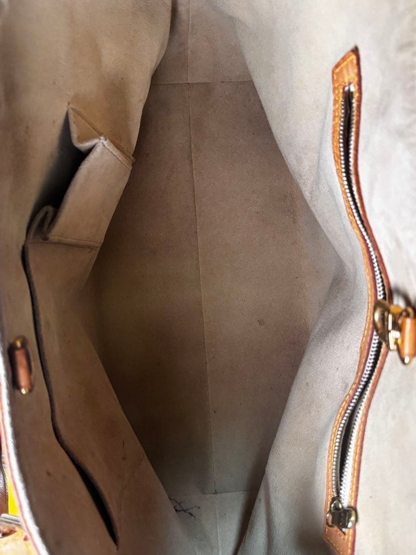 Louis Vuitton Hampstead MM N51206 Damier Azur Shoulder Tote Bag 08M042900024