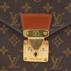 Louis Vuitton M53331 Monogram Briefcase Business Bag Brown Vintage 08A011944803