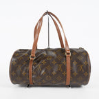 Louis Vuitton Papillon 26 Monogram Canvas Barrel Bag Brown M51385 07A202688424