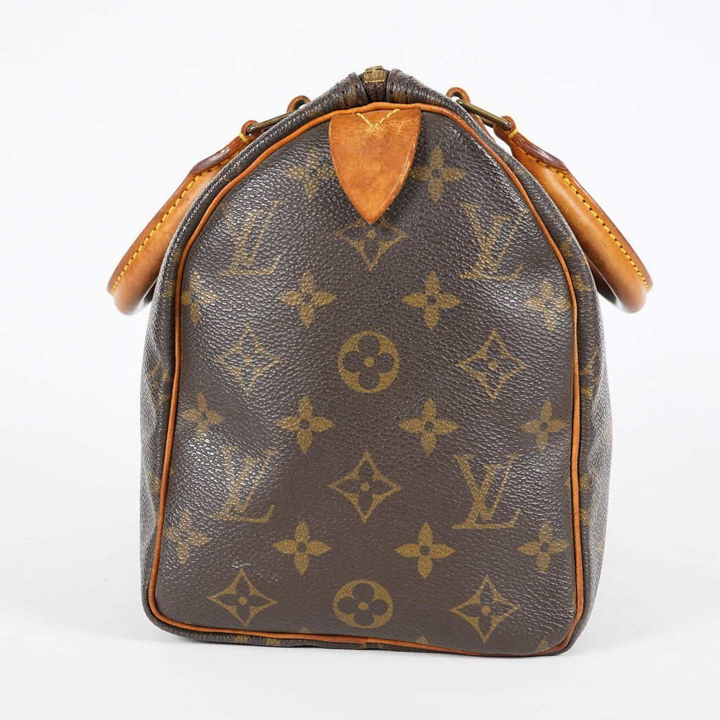 Louis Vuitton Speedy 25 Monogram Canvas Handbag Boston Bag M41528 08A166635223