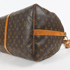 Louis Vuitton Keepall Bandouliere 55 M41414 Monogram Brown Duffle 08A414061215