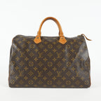 Louis Vuitton Speedy 35 M41524 Monogram Canvas Brown Used Handbag 04A295948807