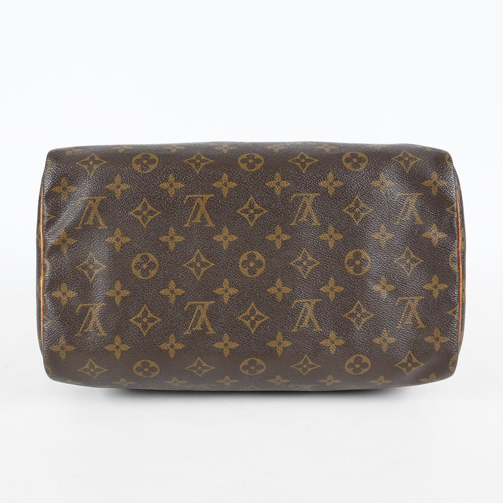 Louis Vuitton Speedy 30 M41526 Monogram Canvas Boston Hand Bag Used 07E064290007