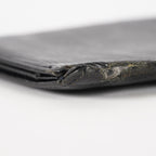 Louis Vuitton LV Long Wallet Portefeuille Brazza M63382 Black Epi Auth XY214