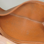Hermes Bearn Soufflet Long Wallet Brown Leather Gold Hardware Used 08E022090008