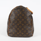 Louis Vuitton Keepall 50 Monogram Brown Duffle Bag M41426 Used 08E163630007