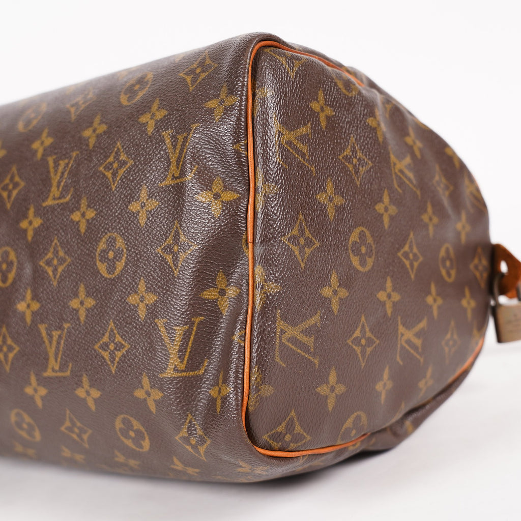 Authentic Louis Vuitton Monogram Speedy 30 Hand bag vintage M41526 06E026930019