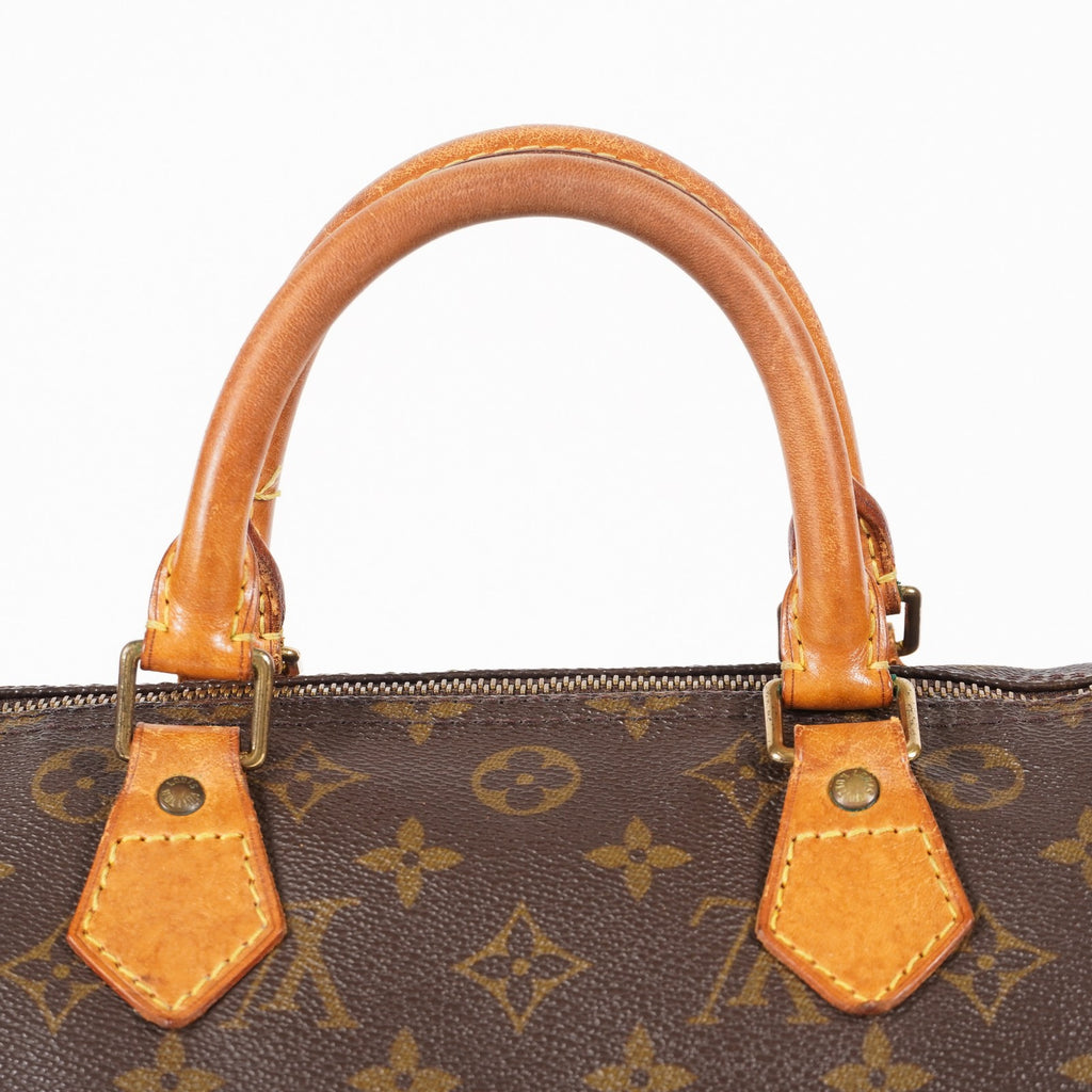 Authentic Louis Vuitton Monogram Speedy 30 Handbag vintage M41526 05E145830029