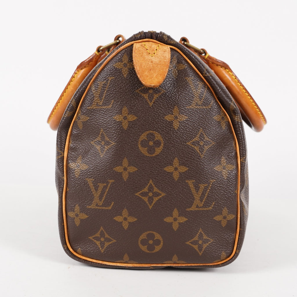 Authentic Louis Vuitton Monogram Speedy 25 Handbag vintage M41528 05E047370016