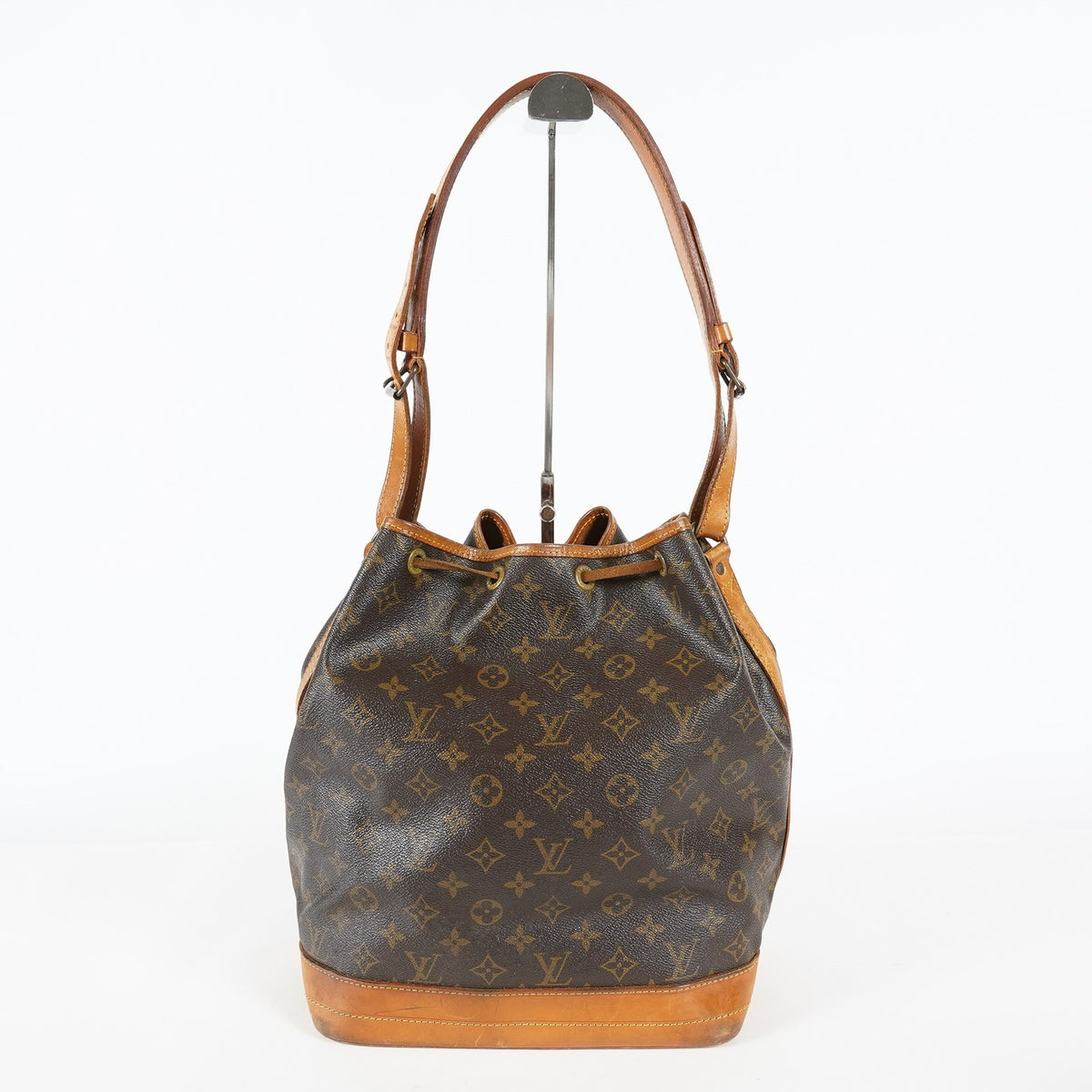 Louis Vuitton Noe M42224 Monogram Canvas Drawstring Shoulder Bag 09M404532008