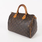 Authentic Louis Vuitton Monogram Speedy 30 Handbag vintage M41526 05E134180016