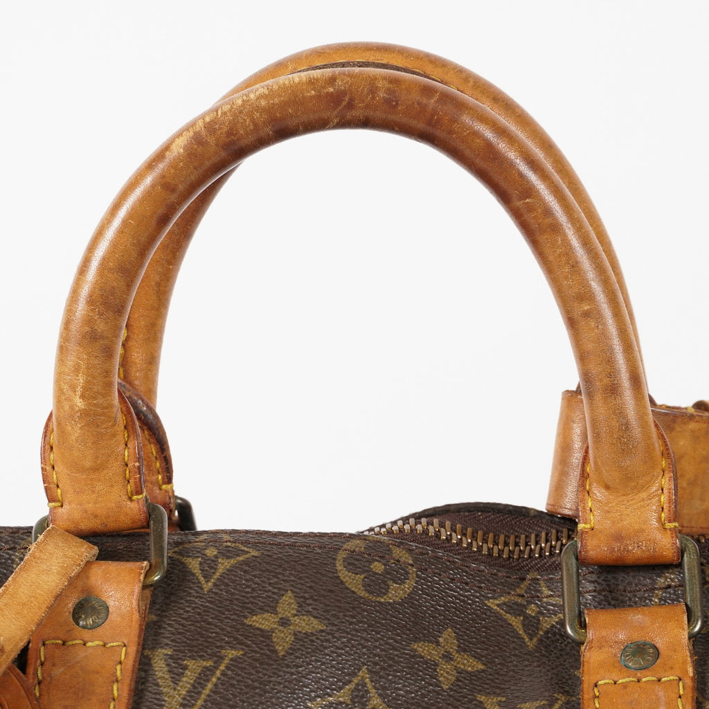 LOUIS VUITTON Keepall 50 M41426 Monogram Boston Bag Brown vintage 01E143520022