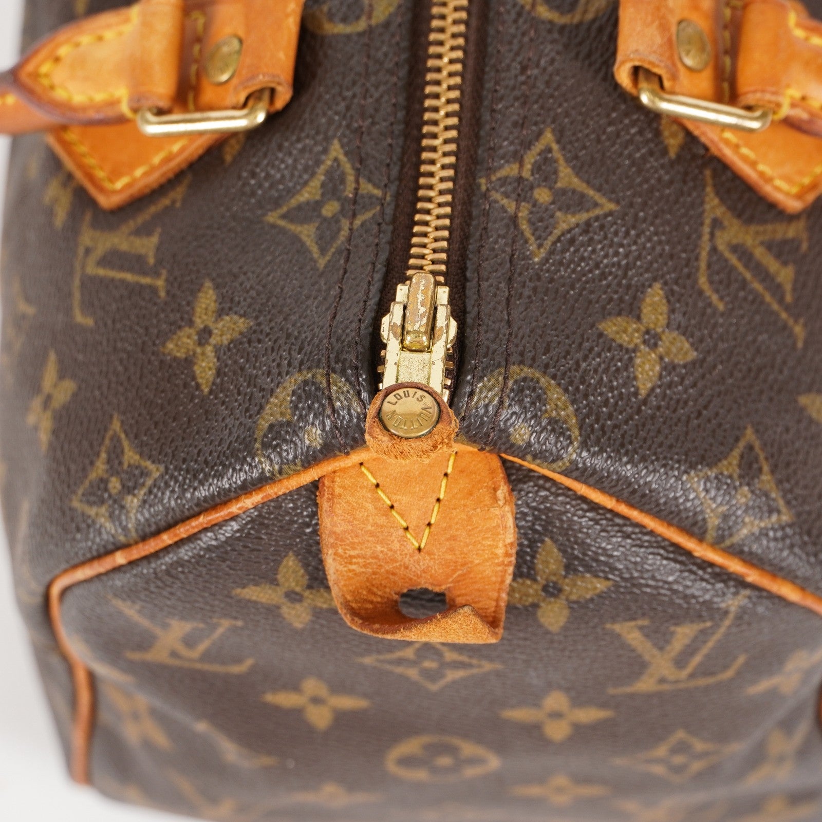 Authentic Louis Vuitton Monogram Speedy 25 Handbag vintage M41528 06E479092803