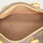 Louis Vuitton Speedy 25 Monogram Brown Handbag M41528 Used Vintage 07E187480012