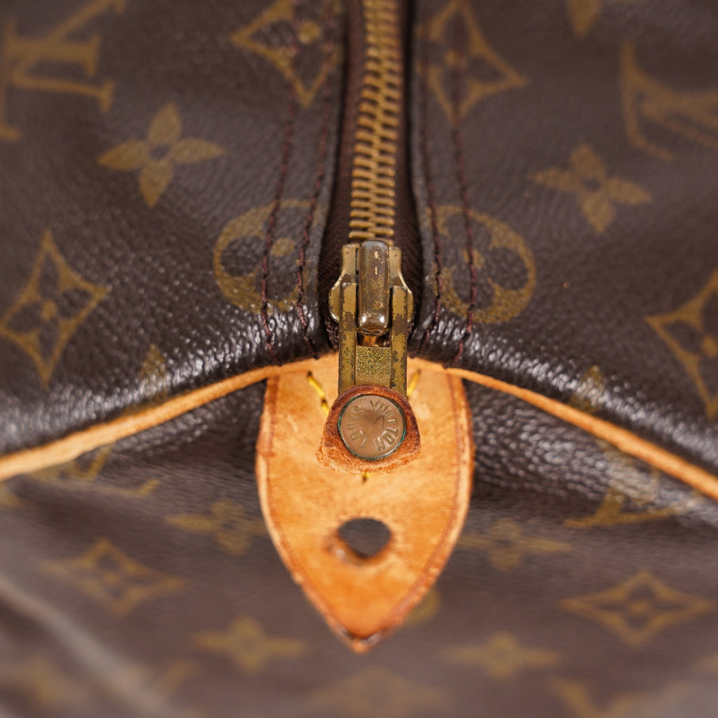 Authentic Louis Vuitton Monogram Speedy 35 Hand bag M41524 vintage 06E204180019