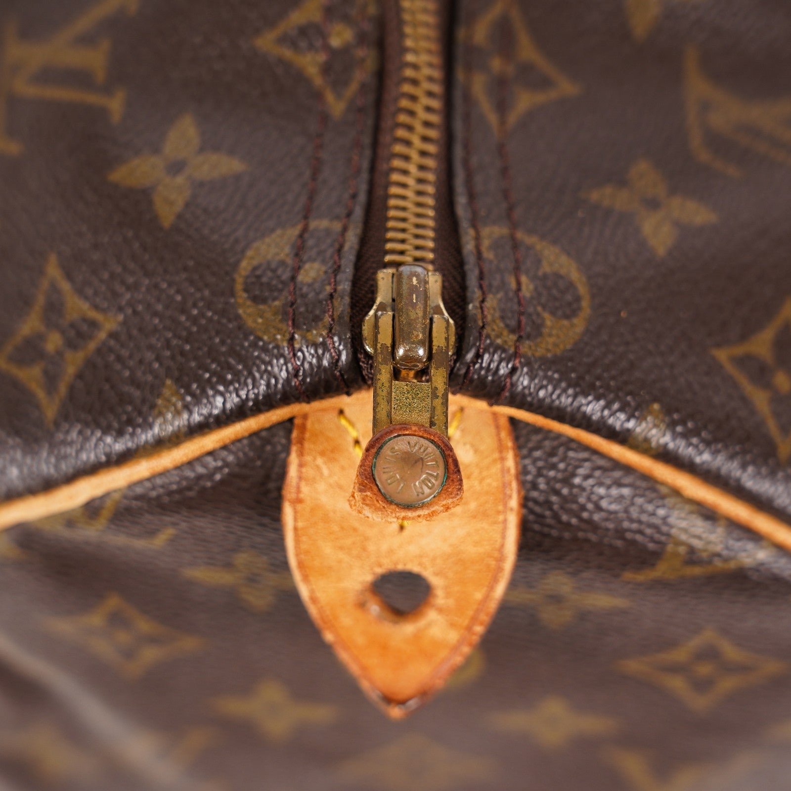 Authentic Louis Vuitton Monogram Speedy 35 Hand bag M41524 vintage 06E204180019