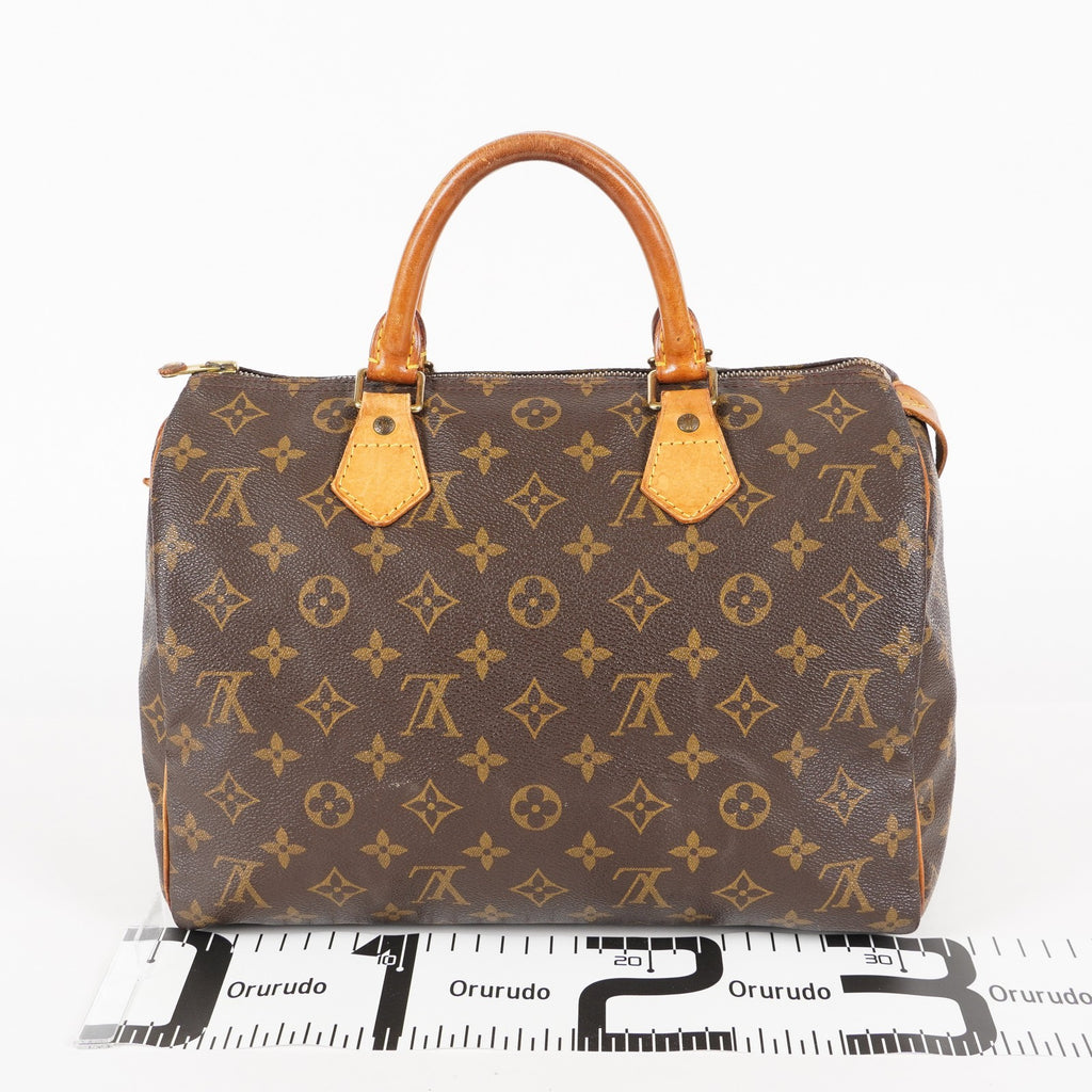 Authentic Louis Vuitton Monogram Speedy 30 Handbag vintage M41526 06E115948810