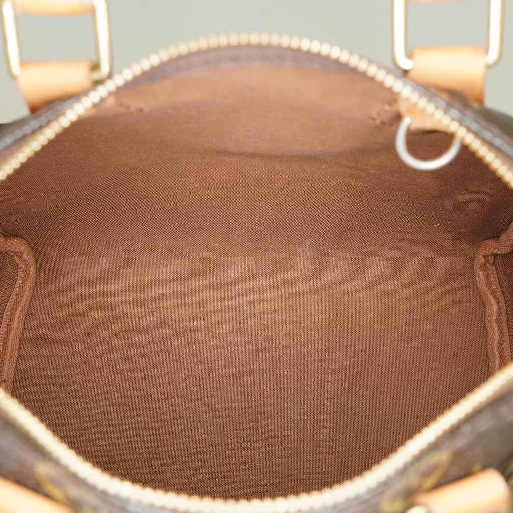 Louis Vuitton Speedy 25 Monogram Canvas Brown Handbag M41528 Used 07A047493208