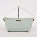 Authentic Louis Vuitton Monogram Denim Pochette M83532 Shoulder Bag 06E272090023