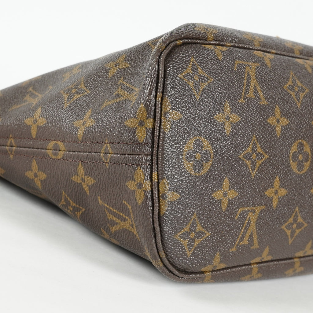 Louis Vuitton Neverfull PM M40155 Monogram Canvas Brown Tote Bag 09E084730011