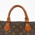 Louis Vuitton Monogram Speedy 30 Boston Handbag Brown Canvas M41526 07E124070030