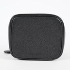 Chanel Caviar Skin Vanity Bag Top Handle 19cm Black Gold HW CC Used 08E066380006