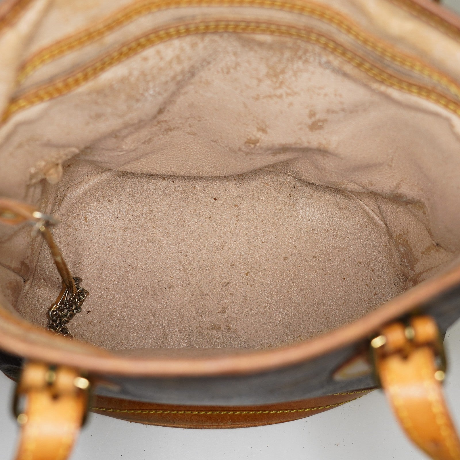 Authentic Louis Vuitton Monogram Bucket PM Shoulder Tote Bag M42238 05E112420013