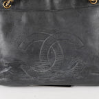 CHANEL vintage CC CC Mark Double Chain Bag Big Coco Shoulder Bag 03E565280011