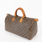 Authentic Louis Vuitton Monogram Speedy 40 Hand M41522 Boston Bag 06E063630013