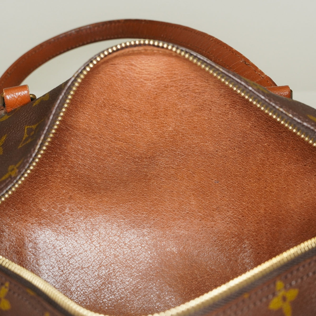 Louis Vuitton Papillon 30 M51385 Monogram Canvas Brown Barrel Bag 09E094180011