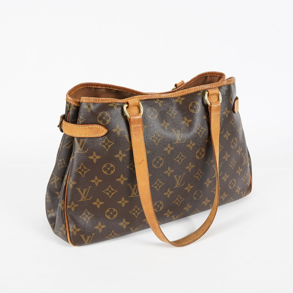 Louis Vuitton Batignolles Monogram Brown Canvas Tote M51154 Used 08A323432003
