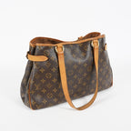 Louis Vuitton Batignolles Monogram Brown Canvas Tote M51154 Used 08A323432003