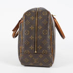 Louis Vuitton Deauville M47270 Monogram Brown Canvas Handbag Used 08A403317615