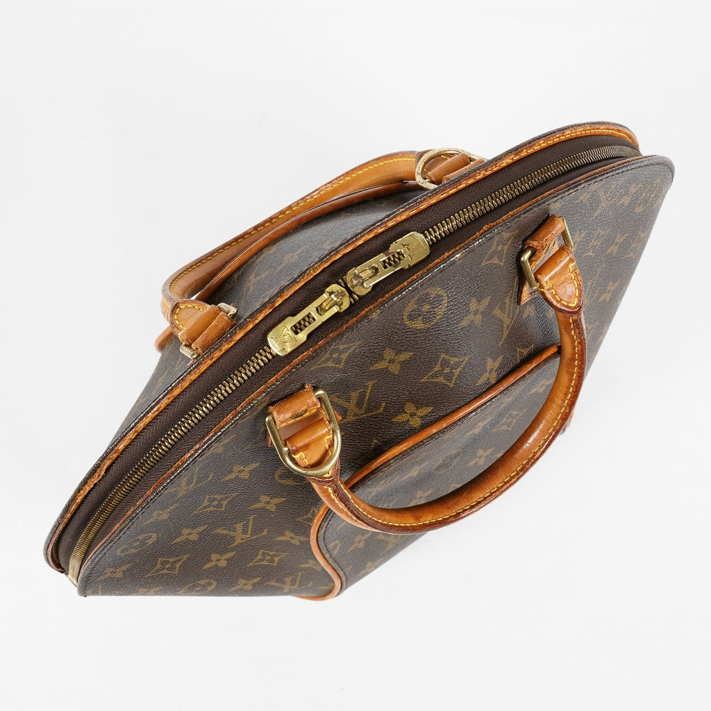 Louis Vuitton Ellipse MM M51126 Brown Monogram Canvas Handbag Used 08A033775203