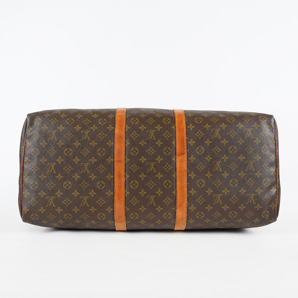 Louis Vuitton Keepall 60 M41422 Monogram Canvas Brown Used Duffle 07E123740027