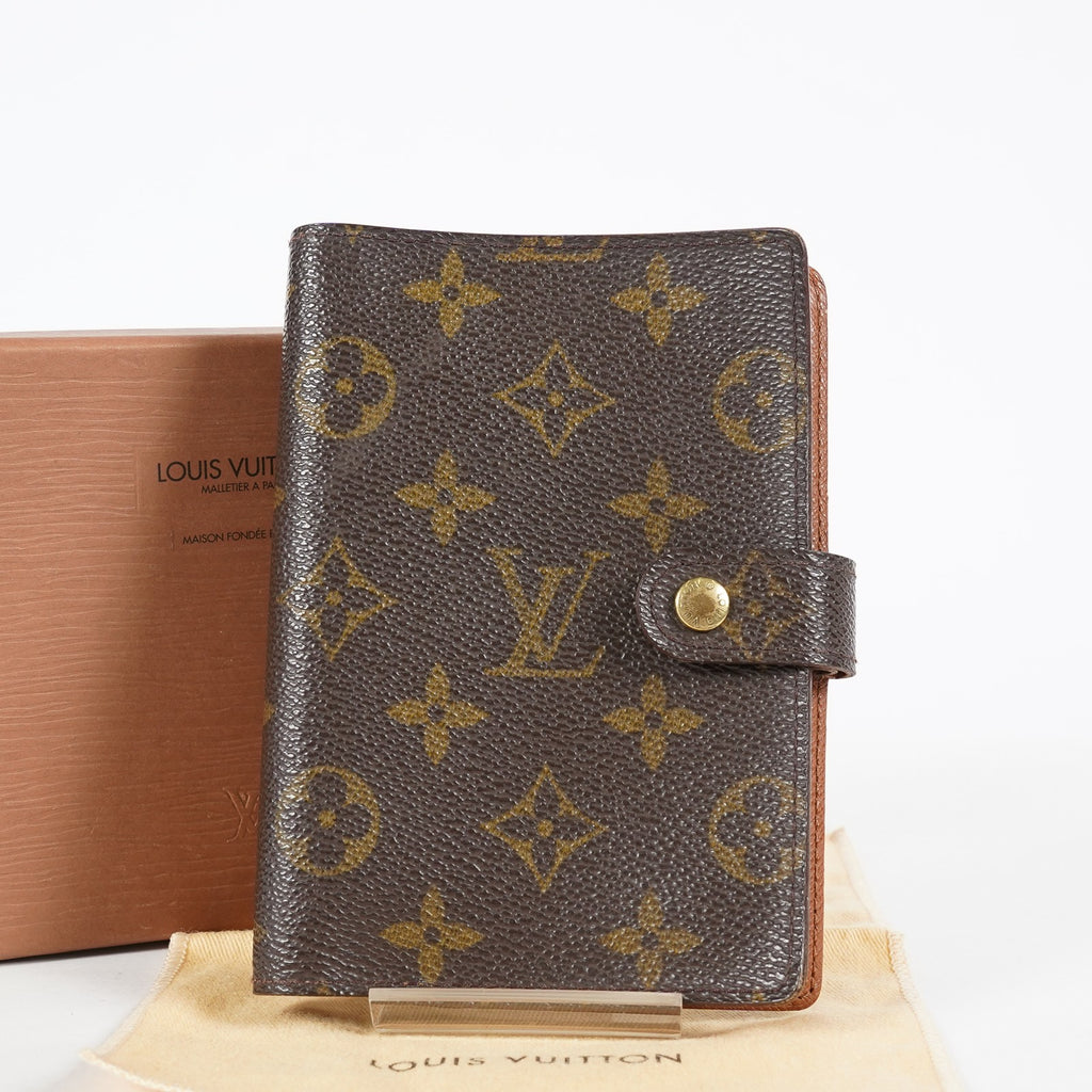 Louis Vuitton Agenda PM Monogram Notebook Cover vintage R20005 08E031045008