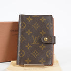 Louis Vuitton Agenda PM Monogram Notebook Cover vintage R20005 08E031045008