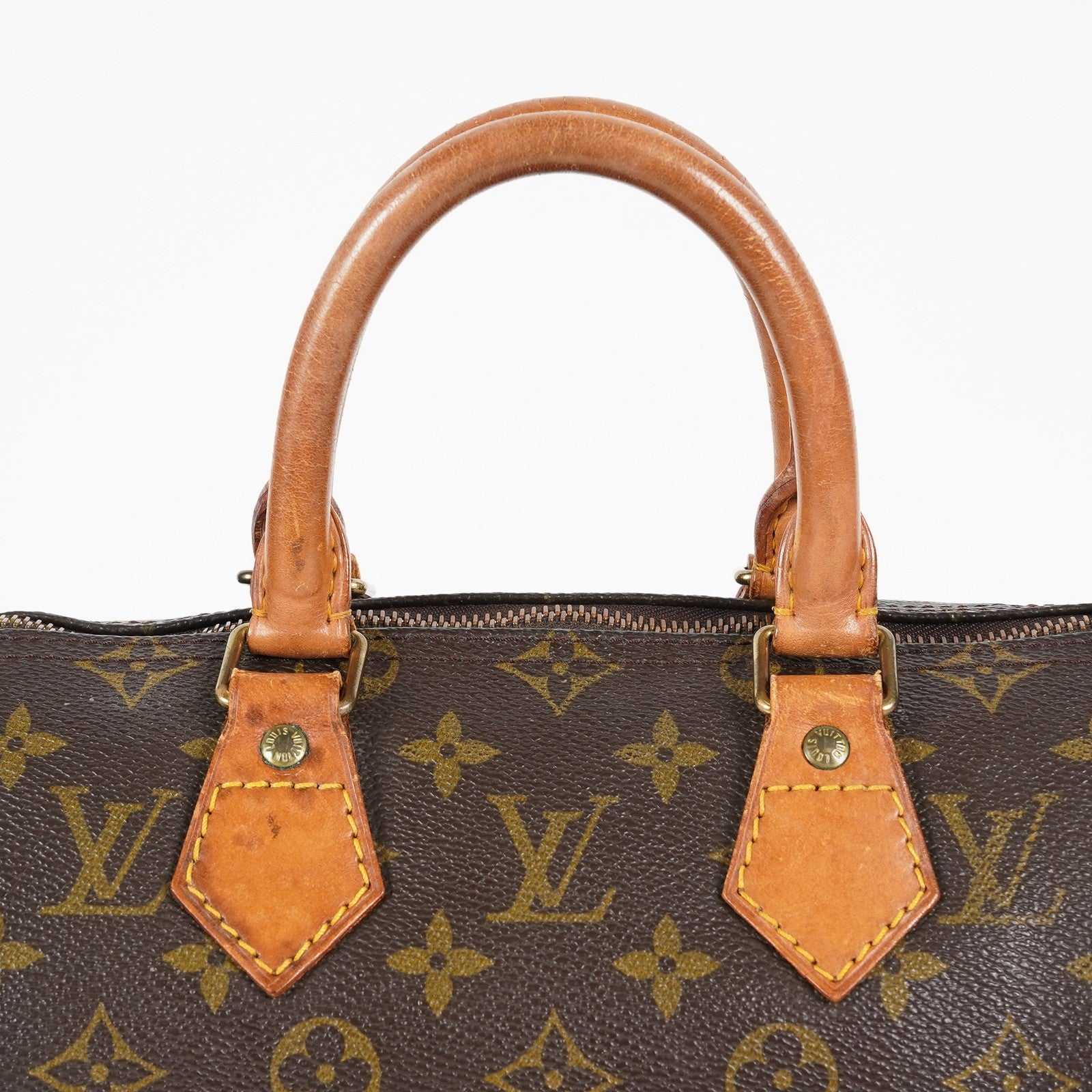 Louis Vuitton Speedy 25 M41528 Brown Monogram Canvas Handbag Used 07A196520831