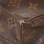 LOUIS VUITTON Sac Plat Handbag Monogram Canvas Brown M51140 06E441980004