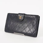 Chanel Authentic Vintage (80s/90s) Black Diamond Wallet 05E571320016