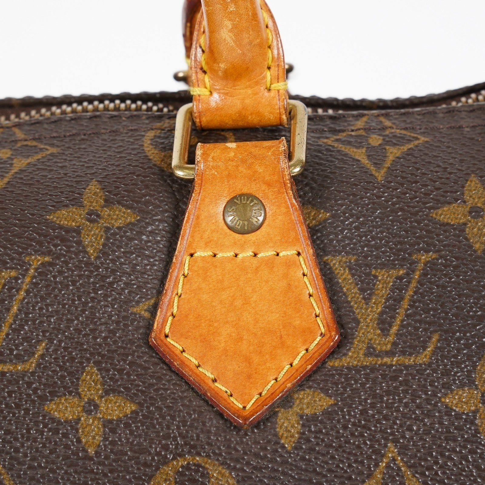 Louis Vuitton Monogram Speedy 25 Brown Canvas Handbag Used M41528 07A256978431