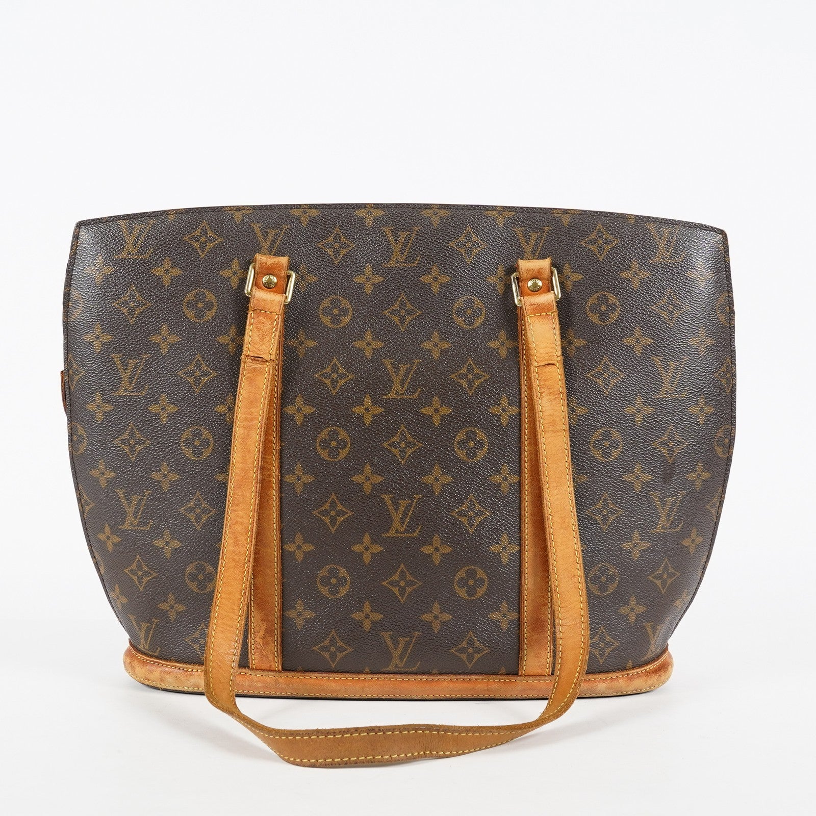 Louis Vuitton Babylone Monogram Shoulder Tote Bag Brown M51102 07E072200017
