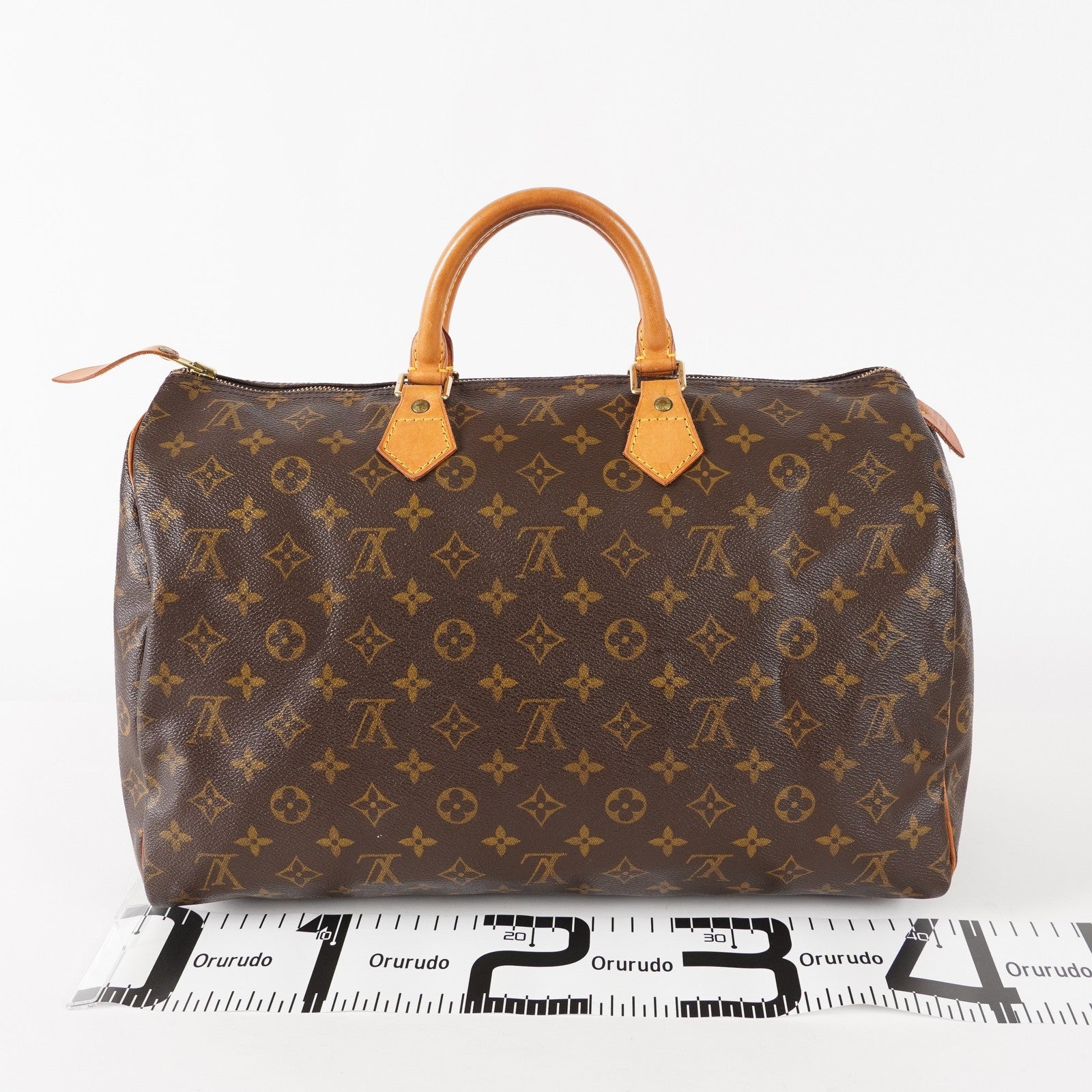 Authentic Louis Vuitton Monogram Speedy 40 M41522 Hand Boston Bag 03E057370011